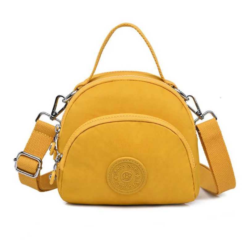 Fashion Women Crossbody Bag Lightweight Waterproof Nylon Fabric Handbags High Capacity Outdoor Travel Bag Single ShoulderT2511112