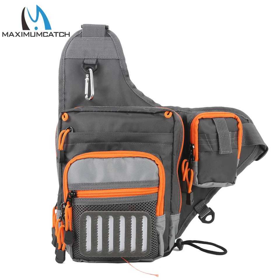 Maximumcatch Fly Fishing Sling Pack 3 Layer Fishing Bag Z250411
