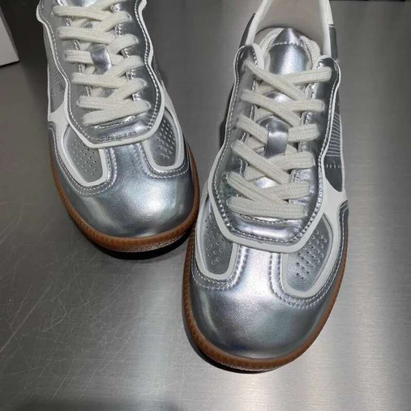 Summer New Women's Outdoor Walking Shoes Leisure Sports Round Head Sewing Fashion Tennis Sneakers Light Running Trainers