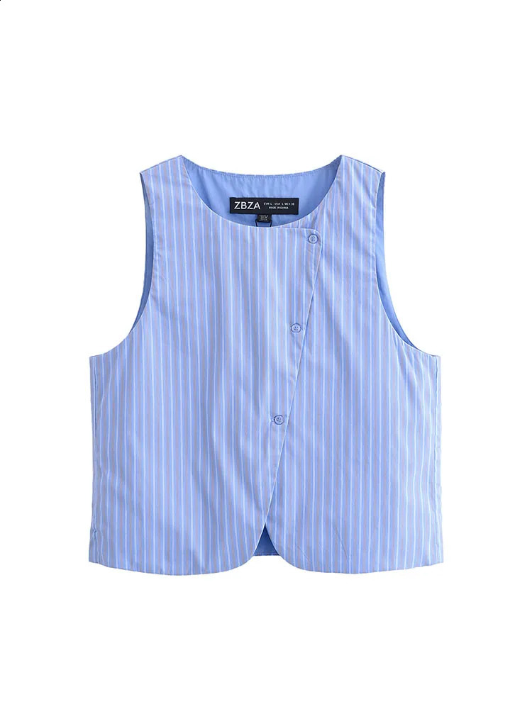 Womens Summer Stripe 2piece Set 2025 Fashion Solid Tank Top and Mens Elegant Street Double Clothing 250411Z