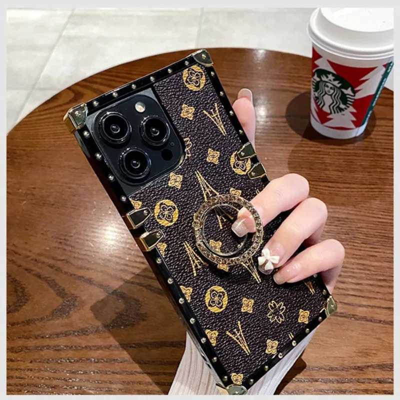 Luxury Leather Phone Case For iPhone16 14 13 12 11 15ProMax XS XR Samsung S 20 21 22 23 S24 Plus Ultra Fe Note 10 Holder Cover K251111