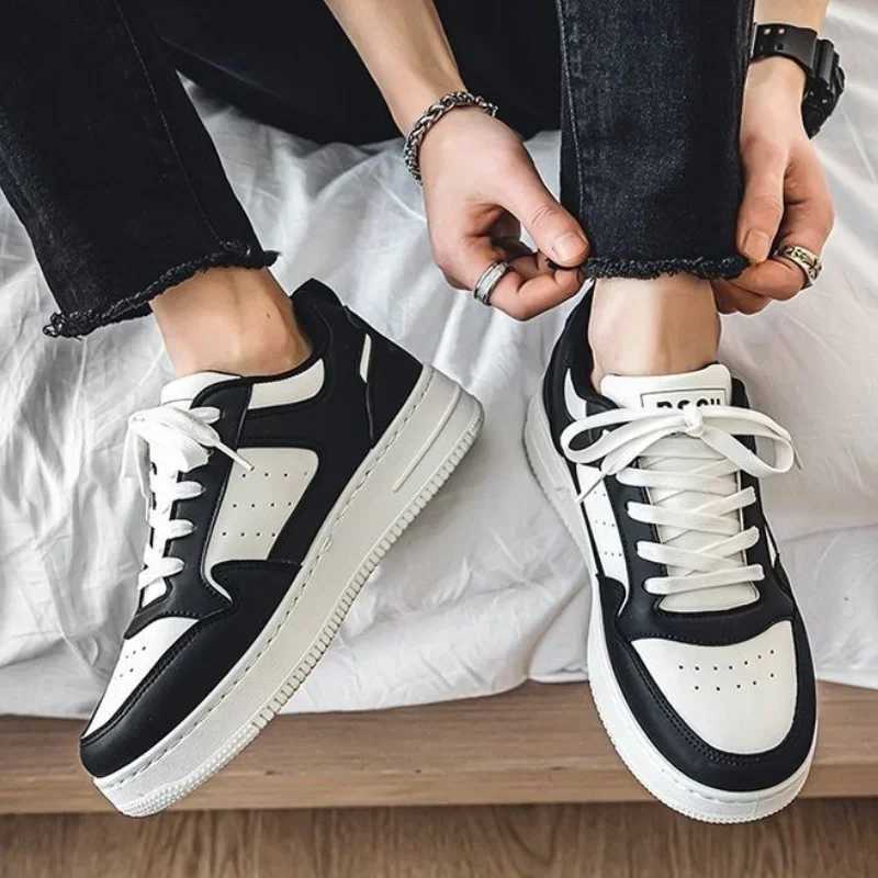 New Mens Sneakers Platform Casual Shoes Lace-up Mens Vcani Shoes Breathable Outdoor Running Shoes Fashion Tenis Mascino Z250411