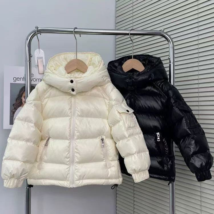 kids Designer down Jacket Fashion Brand toddler jackets baby Winter Coat boy girl Embroidery Thick warm Coats Tops Outwear topguang