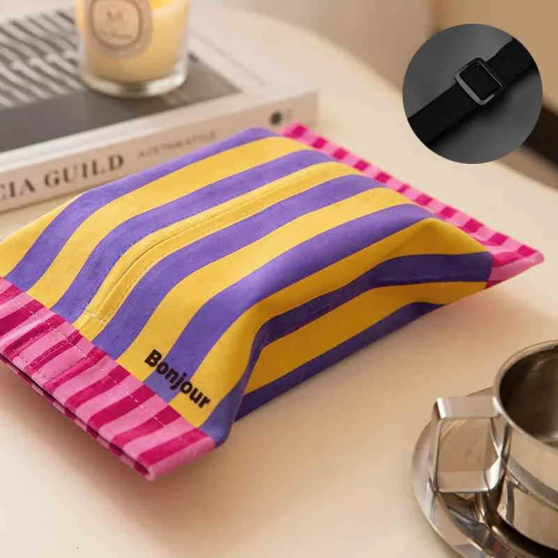 Memphis Rhapsody Luxury Tissue Box Bathro Toilet Paper Holder Vintage Living Ro Car Organizer Decorative Napkin Dispenser Y251112