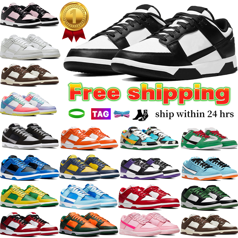 Free shipping Designer Shoes local warehouse Mens Sneakers Black White Triple Pink Grey Womens low outdoor sports Trainers men Flats women Running shoes stock in USA