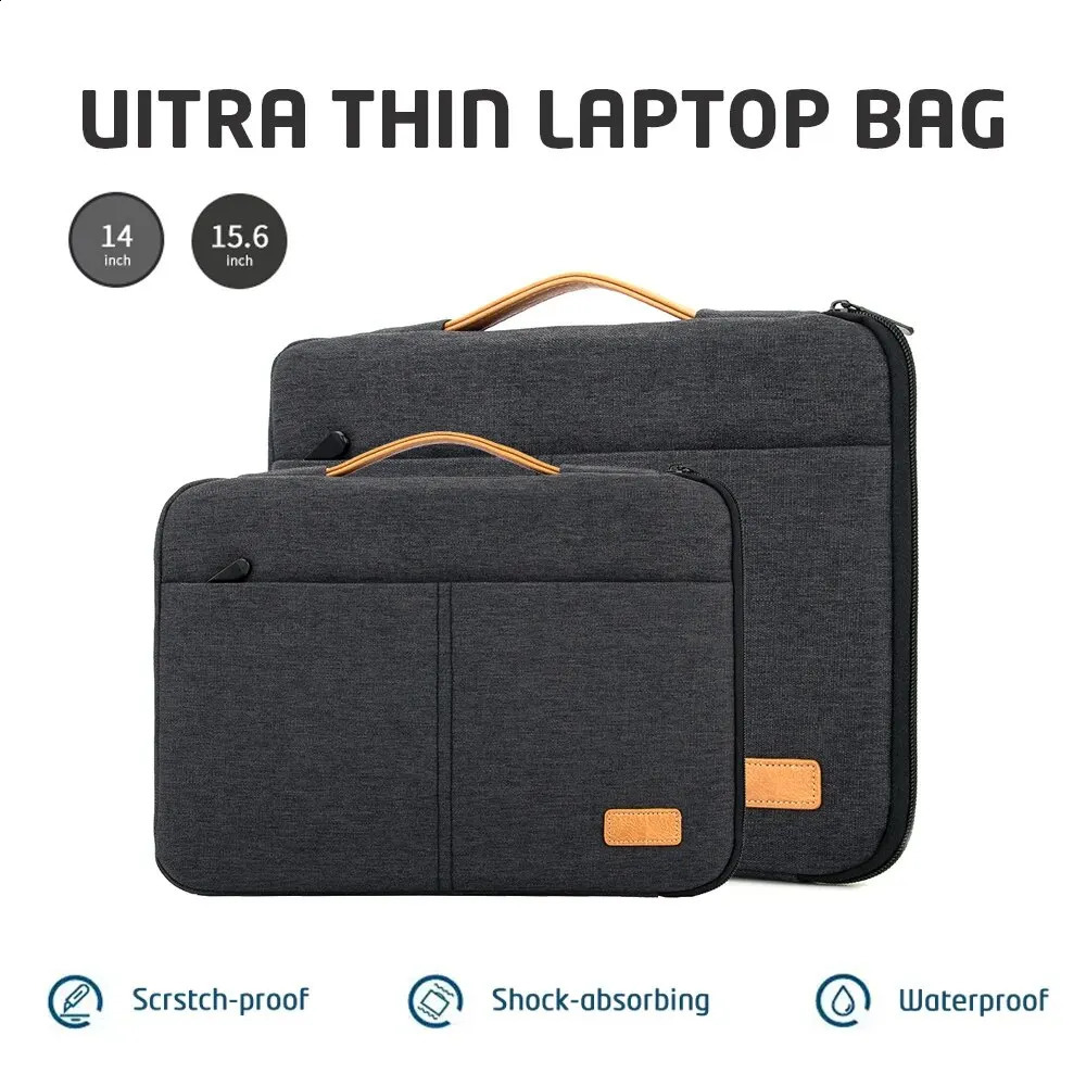Protective Laptop Sleeve Case for 13.3 14 15.6 16 Inch Pro M3 Max M2 M1 Slim Carrying Laptop Bag Men Women250403