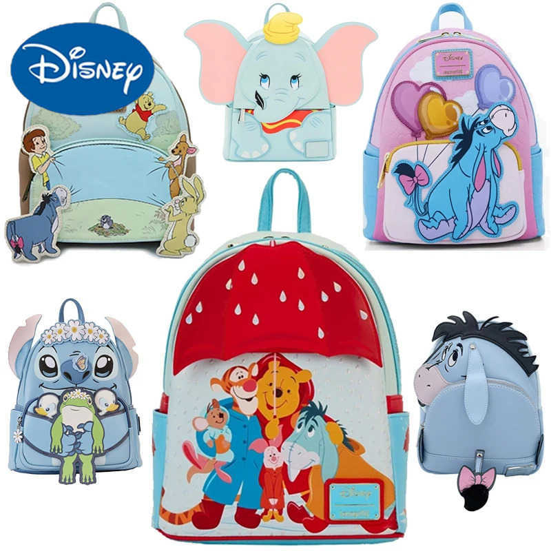 Disney NEW Loungefly Little Boys and Girls Winnie The Pooh Rainy Day Mini Backpack X250412