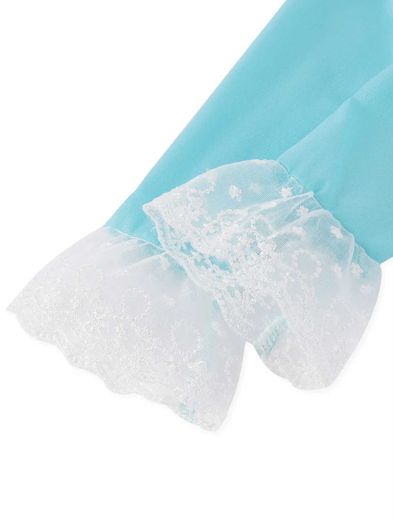 Disney Peach cosplay Rosalina Dress childrens party dressXJ250411