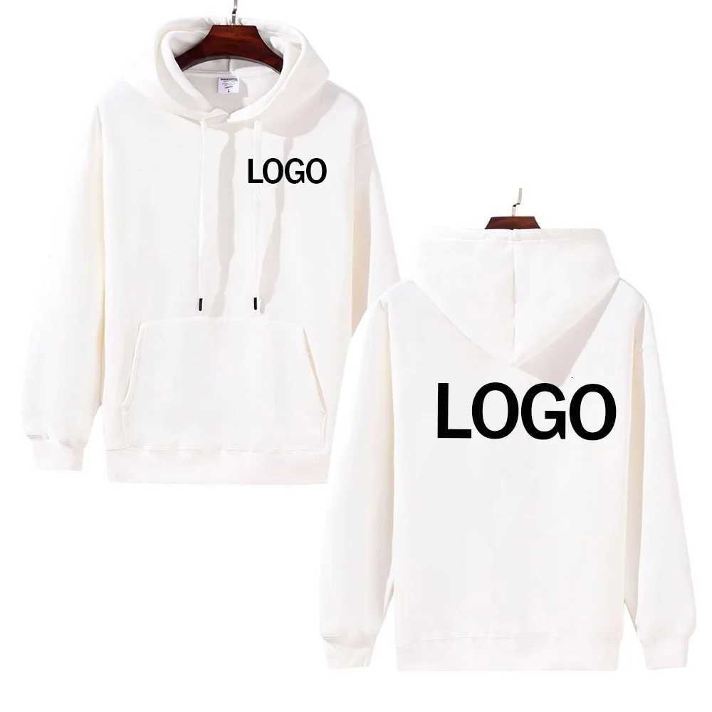 POD customization Heavy mens and womens autumn and winter sweatshirts 500g velvet warm hoodies customise your casual fashion sweatshirtsT251112