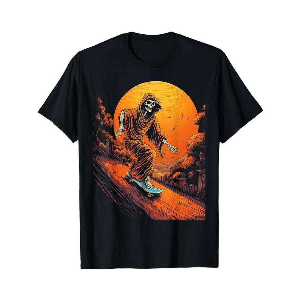 Designer T shirt Skateboading Halloween Sport Custom Graphic Tees Men Men - 220g T shits