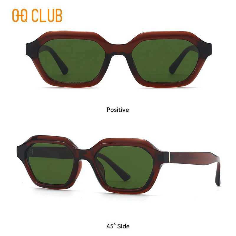 O-Q CLUB Retro Fashion Punk Sunglasses Women Men Sun Glasses Classic Vintage UV400 Eyewear Sunglass Luxury Lunette Womens ManC250411