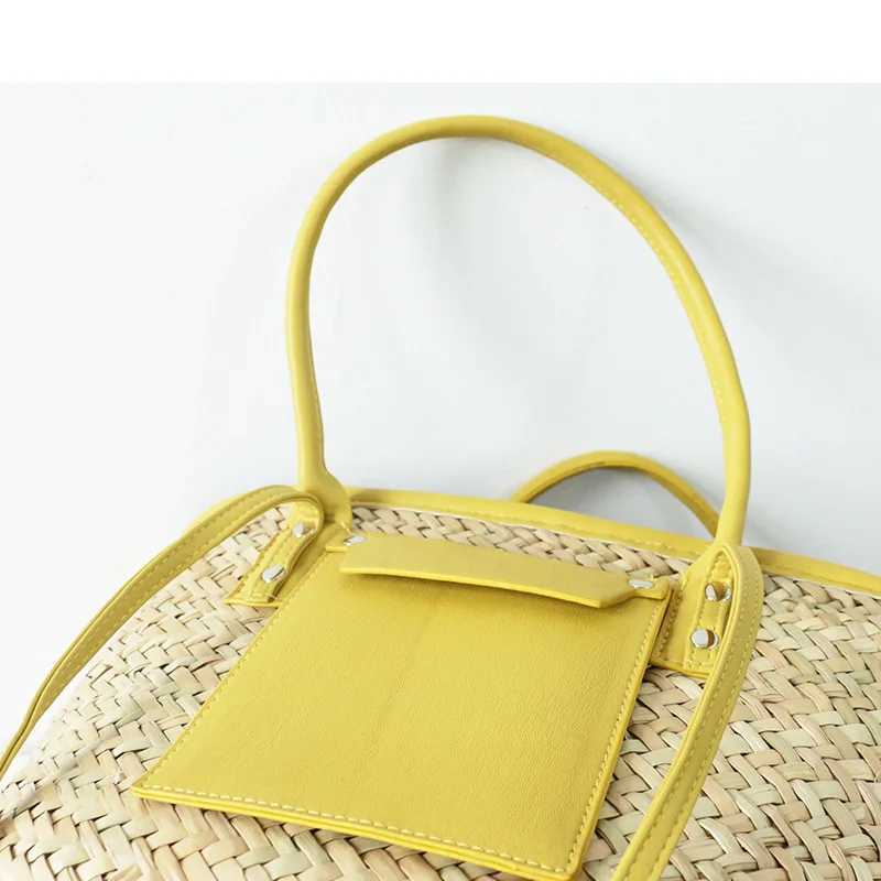 Novice held cross water grass woven bag vine womens portable beach cross bag shopping bagXJ250412