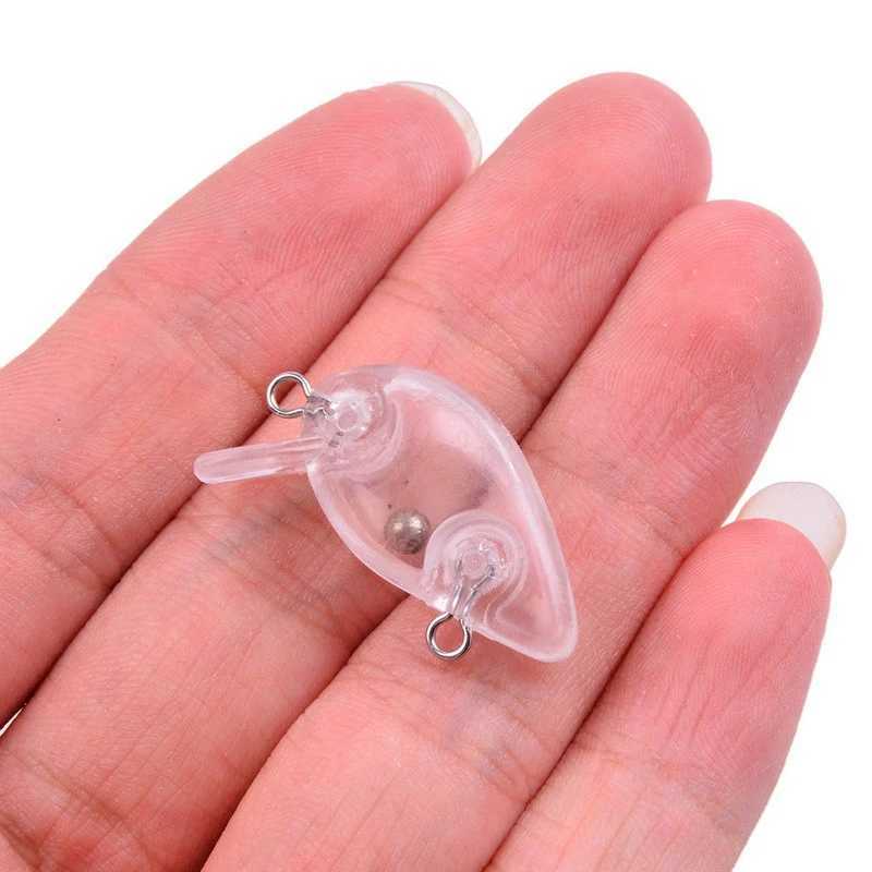 1Pcs Mini Crankbait Fishing Lure 3cm 1.6g Topwater Artificial Hard Bait Bass Wobblers Pike Fishing Tackle Z250411