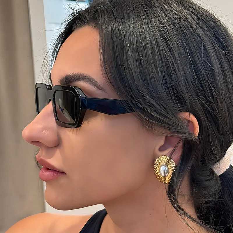 Women Travel Casual Sunblock Sunglasses Retro Fashion New Sunglasses Men Outdoor Fishing Sunshade Glasses UV400C250412