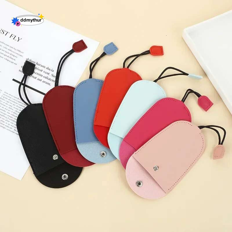 Pull Out Bags Women Men Solid Colour PU Wallets Housekeepers Car Key Holder Case Leather Bag for Keys ddmythur