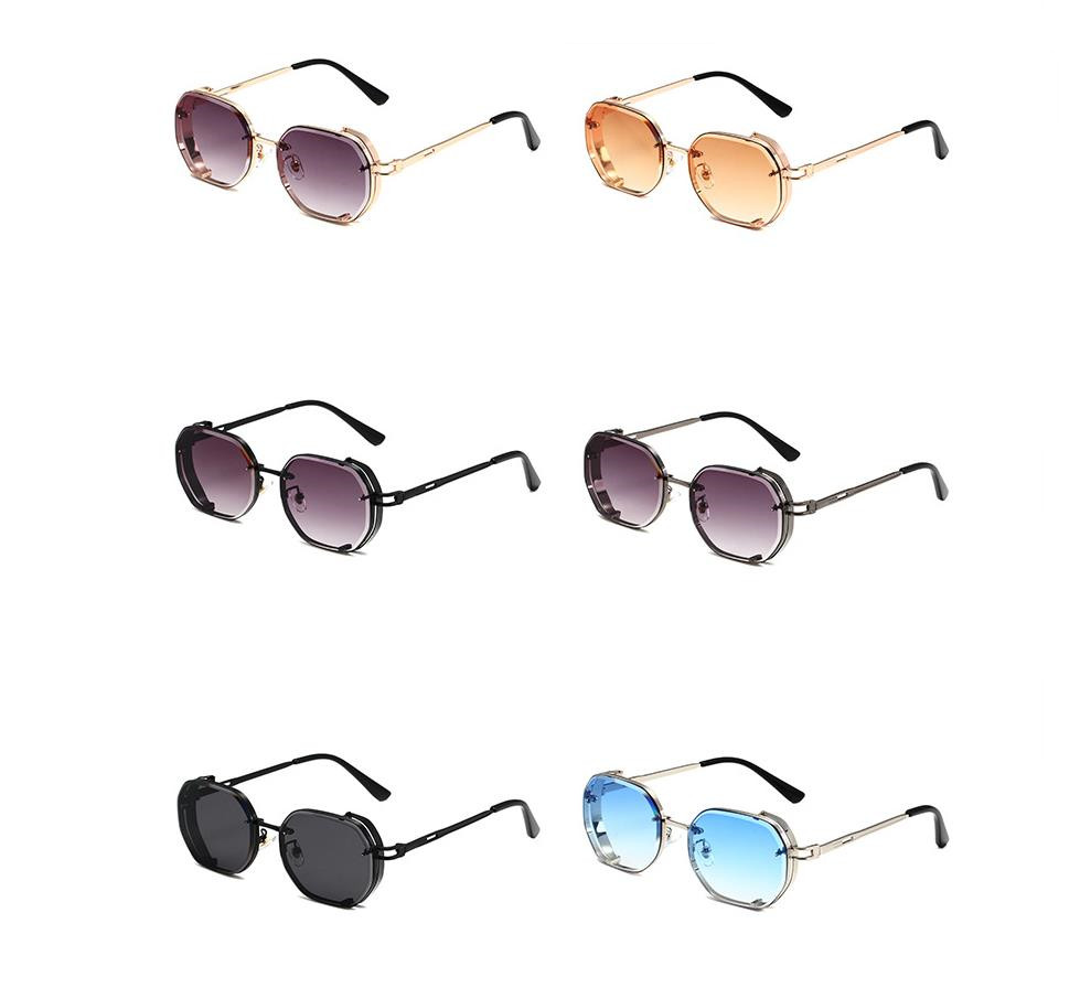 Designer Sunglasses For Men Women Sunglasses UV400 Alloy Square Fashion Sunglasses Luxury Polarized Goggle Pilot Alloy Frame Eyewear KP7300