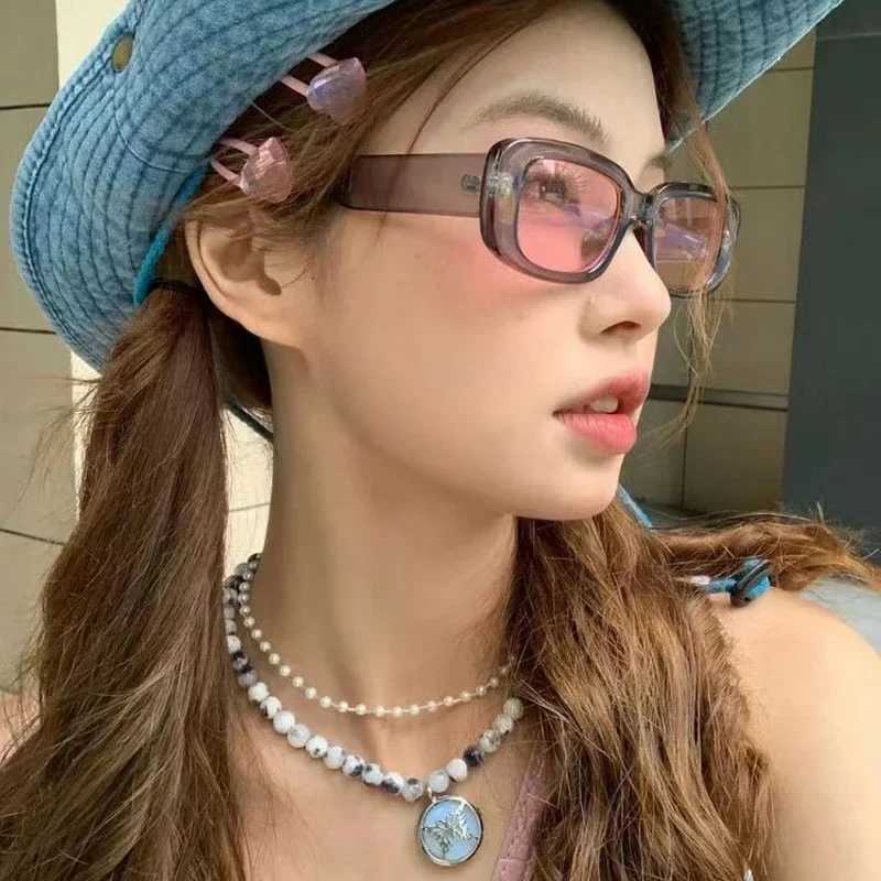 2PCS Women Sports Glasses Vintage Mirrored Cat Eye Sunglasses Retro Small Frame UV400 Eyewear Fashion Ladies Driver Goggles Z250411