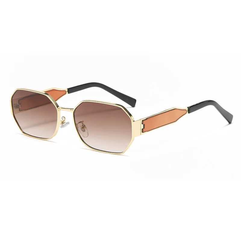 New Fashion Vintage Sunglasses Women Men Designer Retro Metal Rectangle Sun Glasses Female Male Popular Black Eyewear Z250411