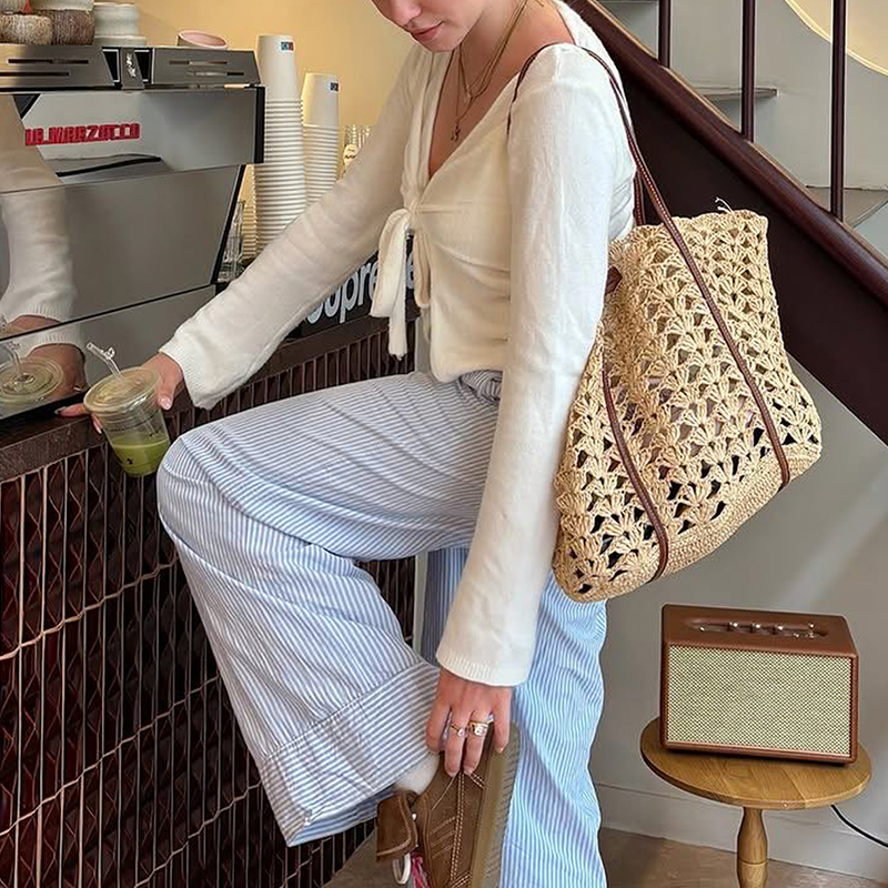 Fall women clothes women's solid color casual sweaters with large bow design on the chest cute women's tops comfortable and elegant casual s