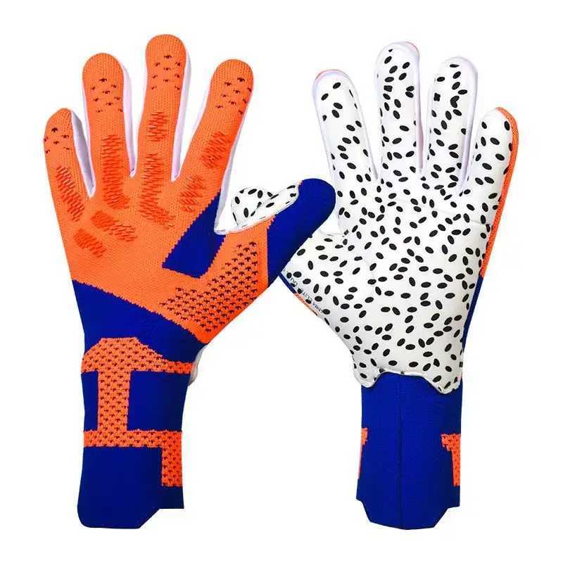 2024 Professional sAdults Childrens Football Latex Thick Protective Goalkeeper Football Sports Football Goalkeeper GlovesXJ250412