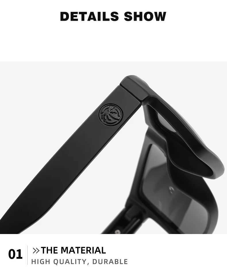 2023 new high quality luxury heatwave brand square sunglasses goggles womens mens sunglasses UV400 Z250411