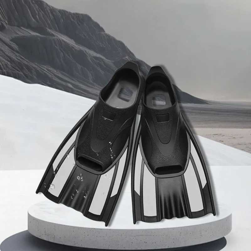 High quality professional swimming training short flip adult chest competition swimming dual fin swimming equipmentY250412