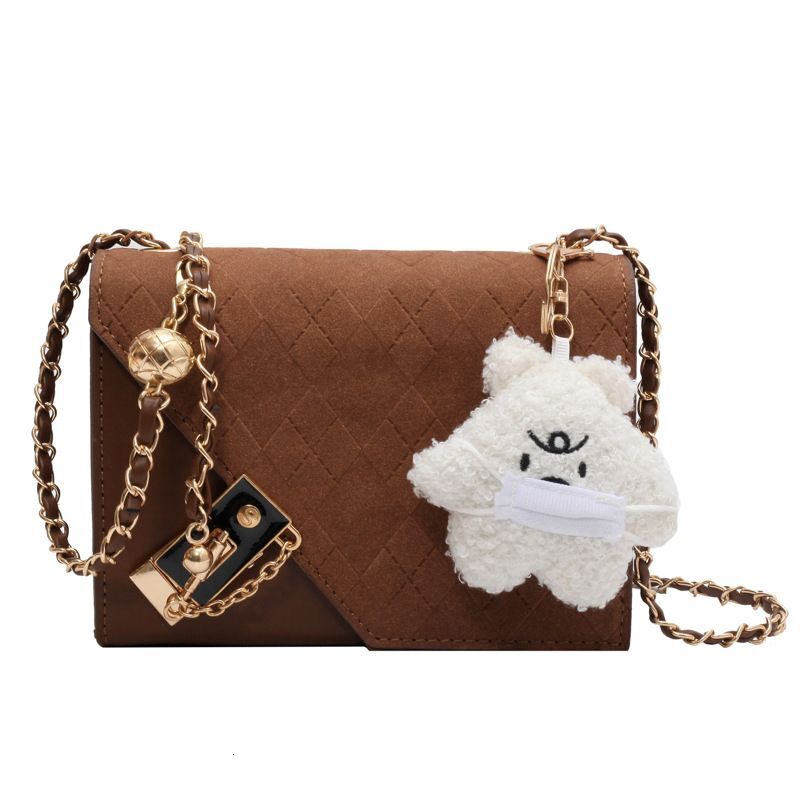 Personalized Niche Design Small Square Bag Fashion New Matte Ladies Shoulder Messenger Ladies Bag