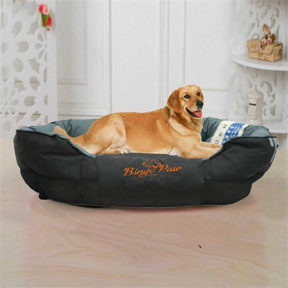 Waterproof XXL XL orthodontic sofa dog bed pet mat dog house washable pet dog basket mat detachable fr small medium large dog X250412