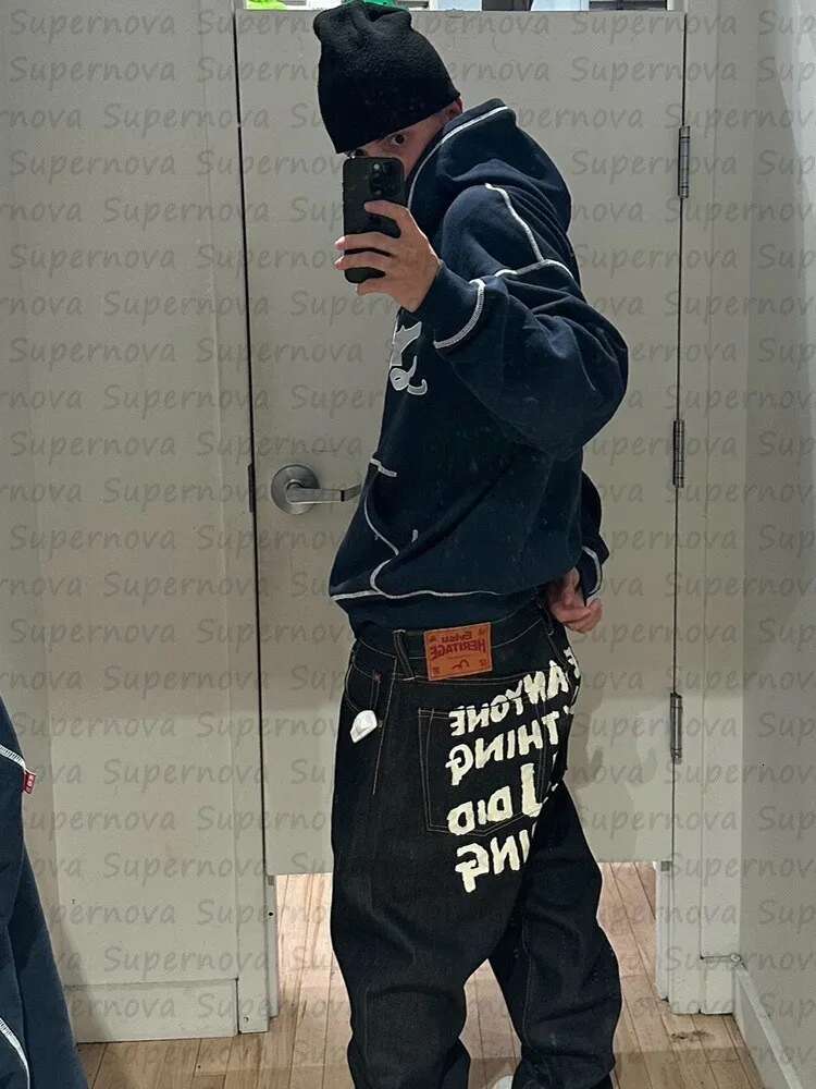 Aesthetic Fashion Trendy Oversized Clothing Y2k Zip Up Hoodie New Hoodies Sweatshirts Men's Women Sweat-Shirt Set 2000S