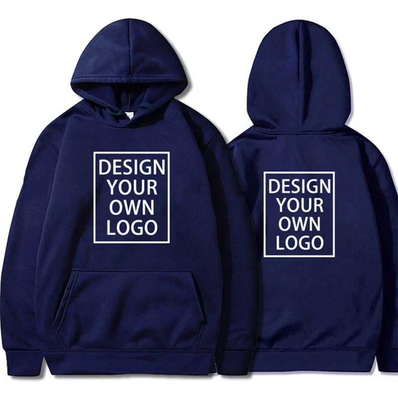 POD customization Customized Men Women Sweatshirt Pullovers Mens Pullovers Custom Hoodie Personalized Badges Custom Top Unisex SweetshirtsT251112