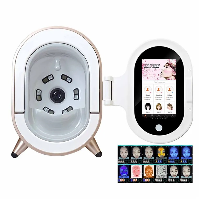 Portable 3D Face Scanner -Magic Mirror Skin Analyzer Machine for Professional Skin Analysis, Wrinkle, Acne, Pigmentation, Moisture Detection