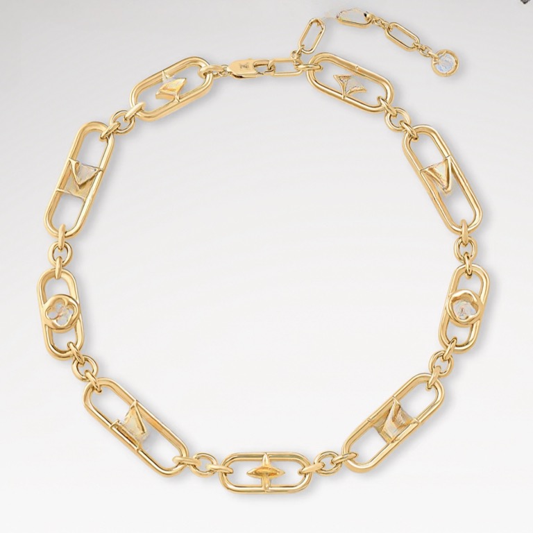 Classic fashion letter necklaces for both men and women 18K gold high-quality necklaces unique retro luxury jewelry
