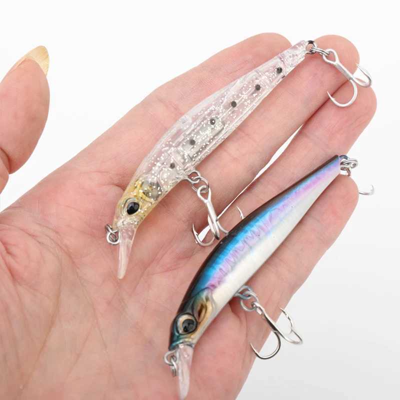 80mm 9.1g Sinking Minnow Japan Fishing Lure Isca Artificial for Pike Trout Swimbait Super Magnet Wobblers Hard Bait 9043 Z250411