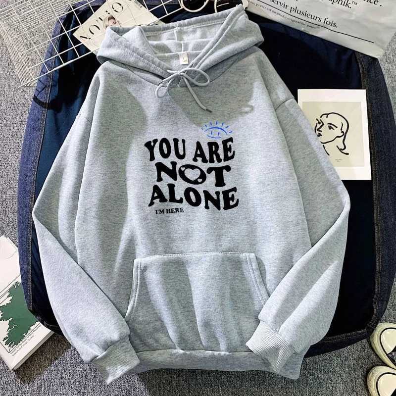 POD customization New Autumn and Winter Men and Women Couple Letter Print Hoodie Sweatshirt European and American Casual casual Style Sports TopT25111
