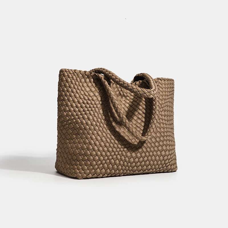 Large Capacity High Design Women's Bag Premium Handwoven Nylon Bag With Urious Finish Women Shoulder Bags