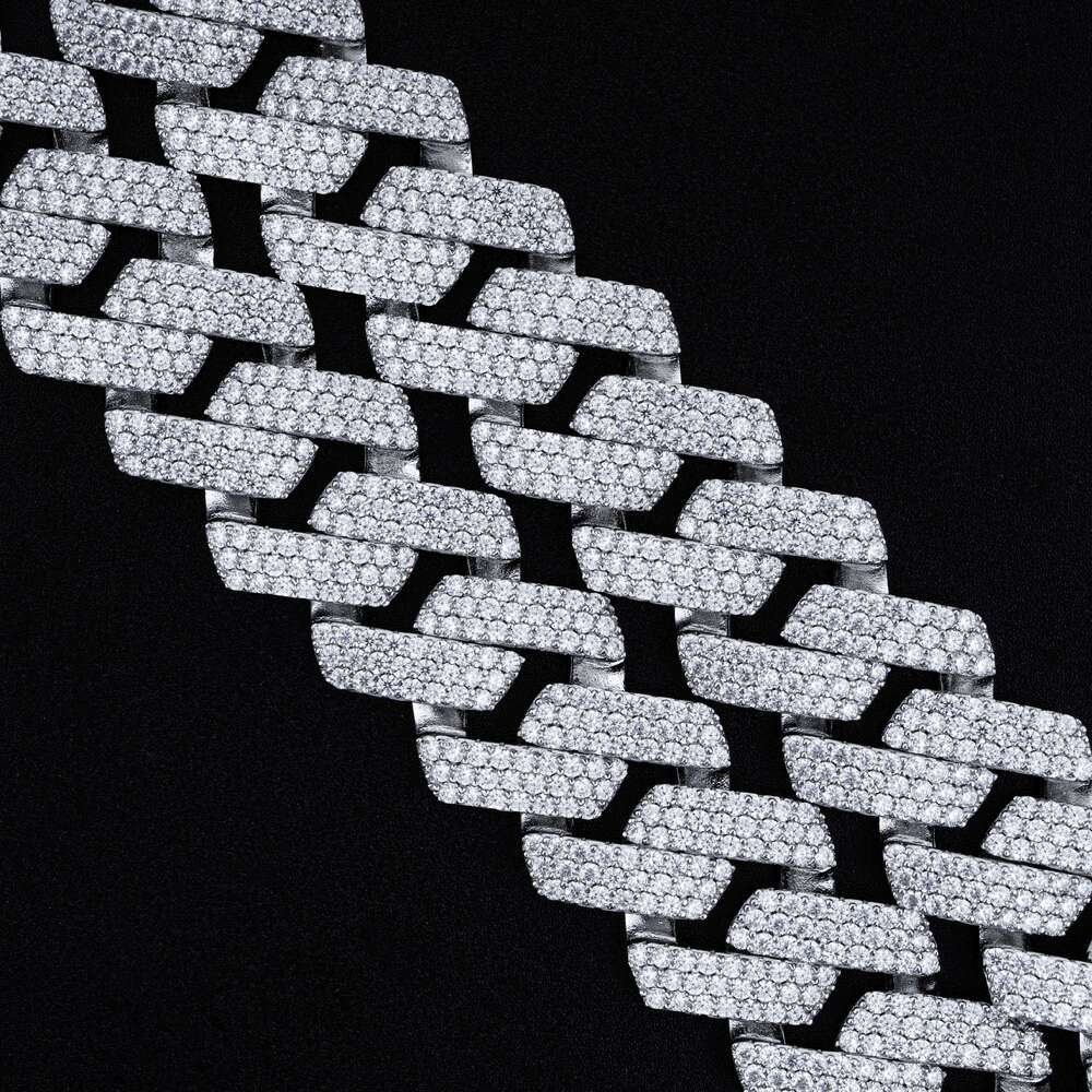 Wholesale 6MM 8MM 10MM 12MM VVS D Moissanite k Chains Men Fast Sier Hip Hop Jewelry Iced Out Dia Cuban Chain