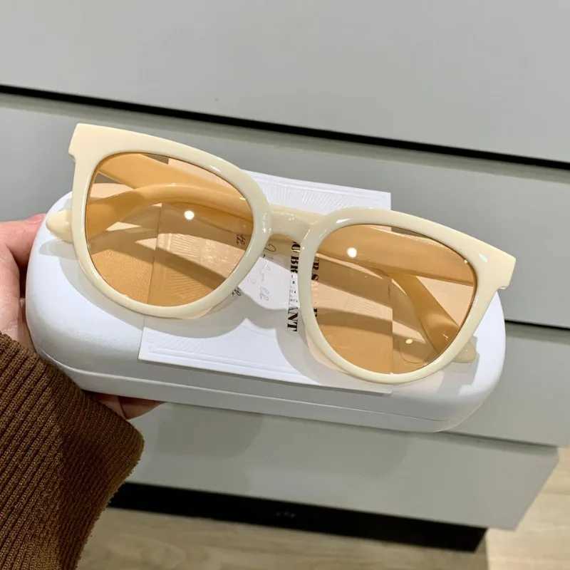 New Fashion Sunglasses Elegant Large Frame Sunglasses Retro Style Glasses Men and Women Alike Sun Glasses UV400 Shades Z250411