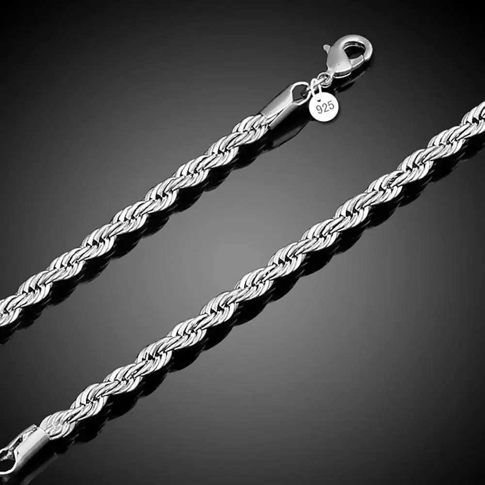 Elegant Womens Bracelet Silver Plated Twist Bangle Cuff Charm Bracelet Clasp Party Fashion Jewelry GiftC250411