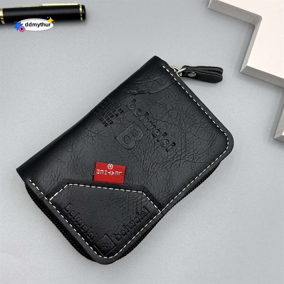 11 Detents Cards Holders PU Business Bank Credit Bus ID Card Holder Cover Coin Pouch Wallets Bag Organizer ddmythur