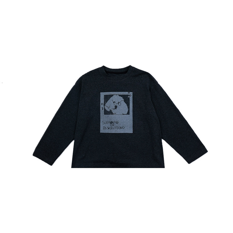 Ddmyshoesvip Children S Spring Trend Cool Pull Frame Comfortable Cotton Top Boy Cartoon Dog Loose T Shirt