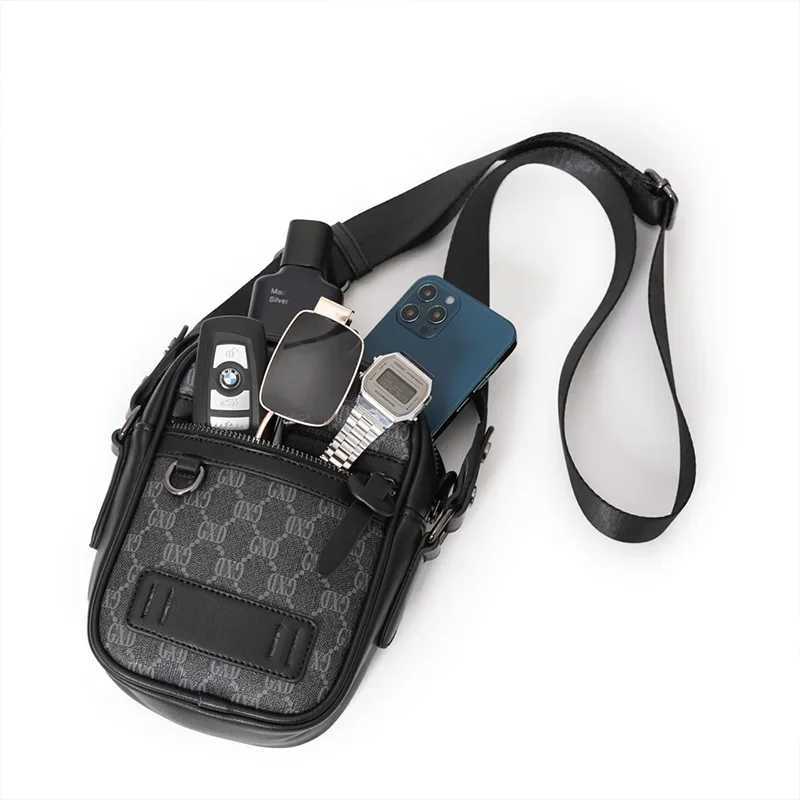 Luxury Leather Mens Crossbody Bags Multi-function Shoulder Bag Men Messenger Bag Small Camera Bag Travel Phone Bag HandbagsT2511112