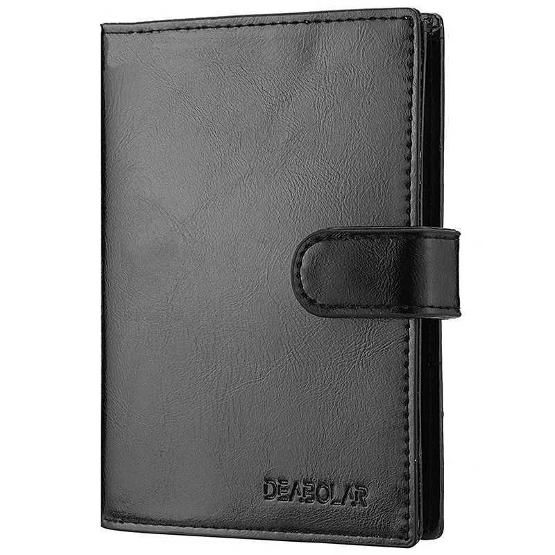 Mens short zipper wallet mens wallet card bag coin bag small passport cover casual mens wallet Z250411