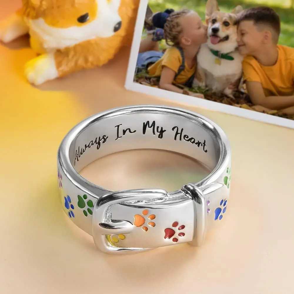 Tren color printed collar and rings Coolpad for jewelry Valentines Day gifts for female mothers family and friendsXJ250412