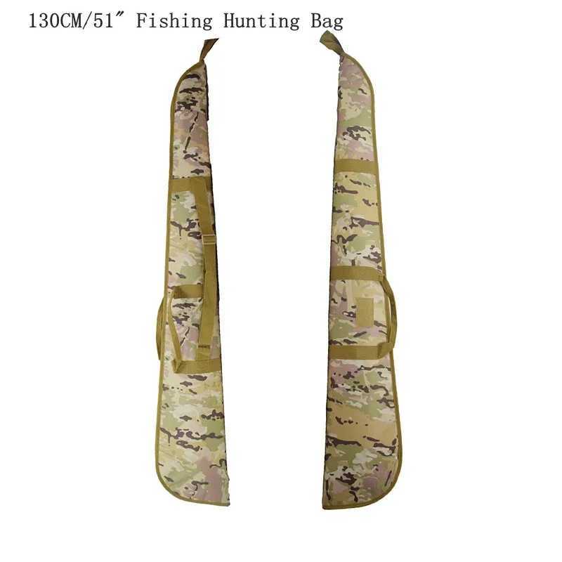Outdoor Tactical Rifle Carry Bags Hunting Gun Case Shotgun Case Painting Shooting 130cm 51 Z250411