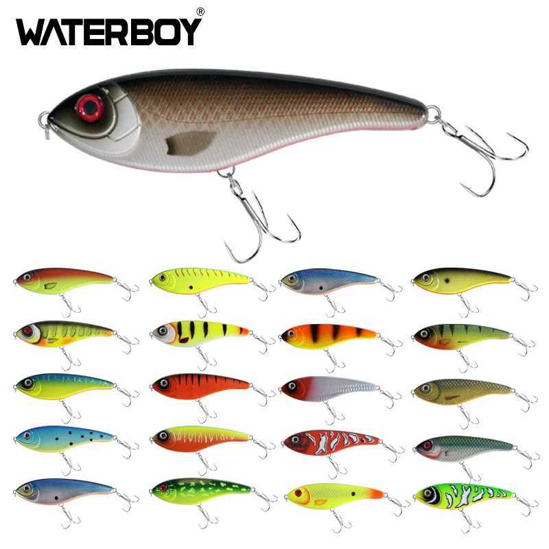 10cm 27g 12cm 33g Slow Sinking VIB New Jerkbait Fishing Lures Loud Sound Baits Pike Lure Artificial Wobblers Pesca Leurre Perch Z250411