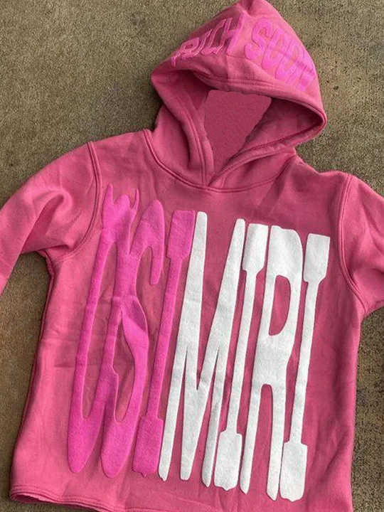 Y2K fashion patch embroidery sports hiphop hoodie street retro highquality couple casual daily versatile long sleeved hoodie W250922