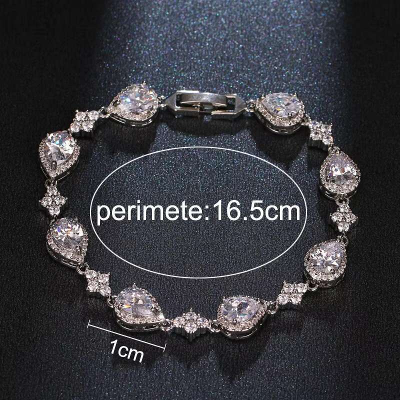 Customized Bracelets Moissanite Diamond Jewelry 14k Gold Gift Party Trendy Wedding Women Charm Bracelet