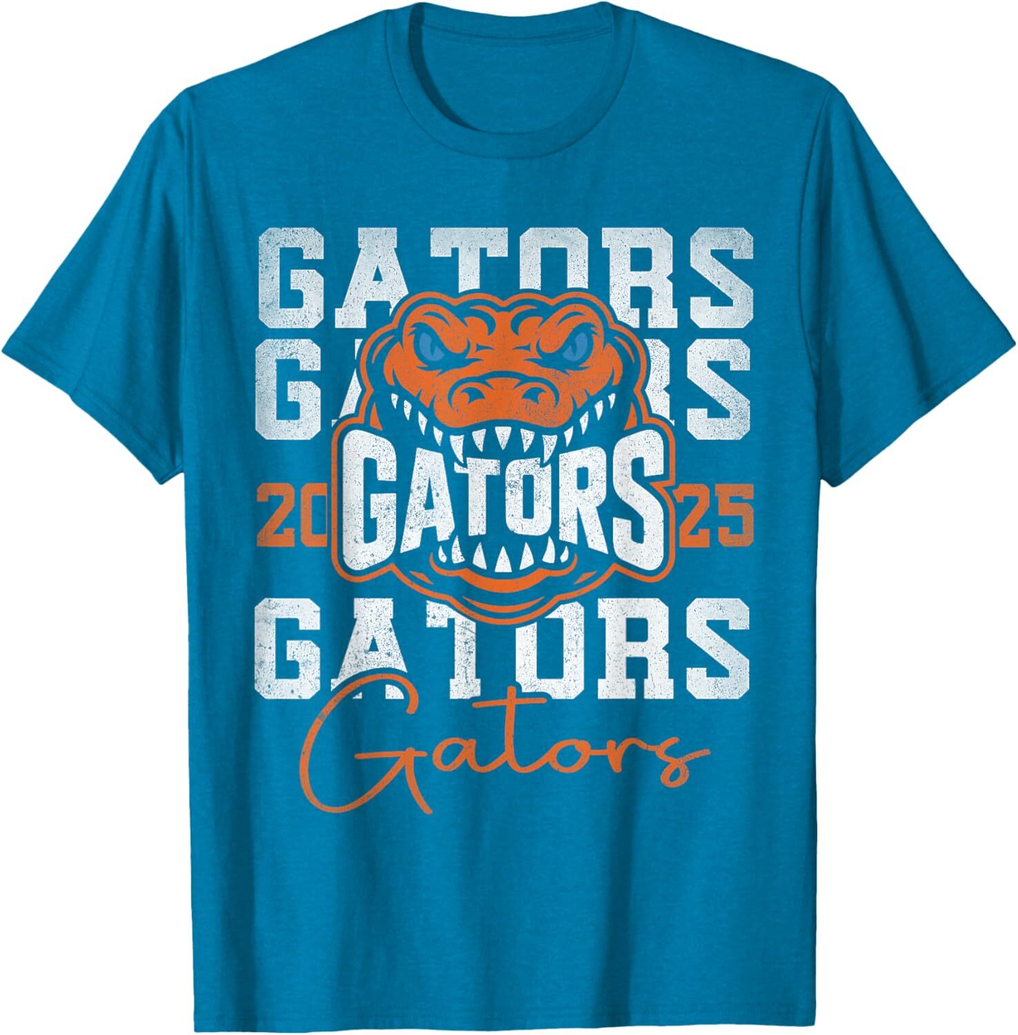 T shirt for Mens Vintage Fierce Gators Alligator Apparel for Men Women Graphic Tee Casual Tops Clothes Short sleeve cool