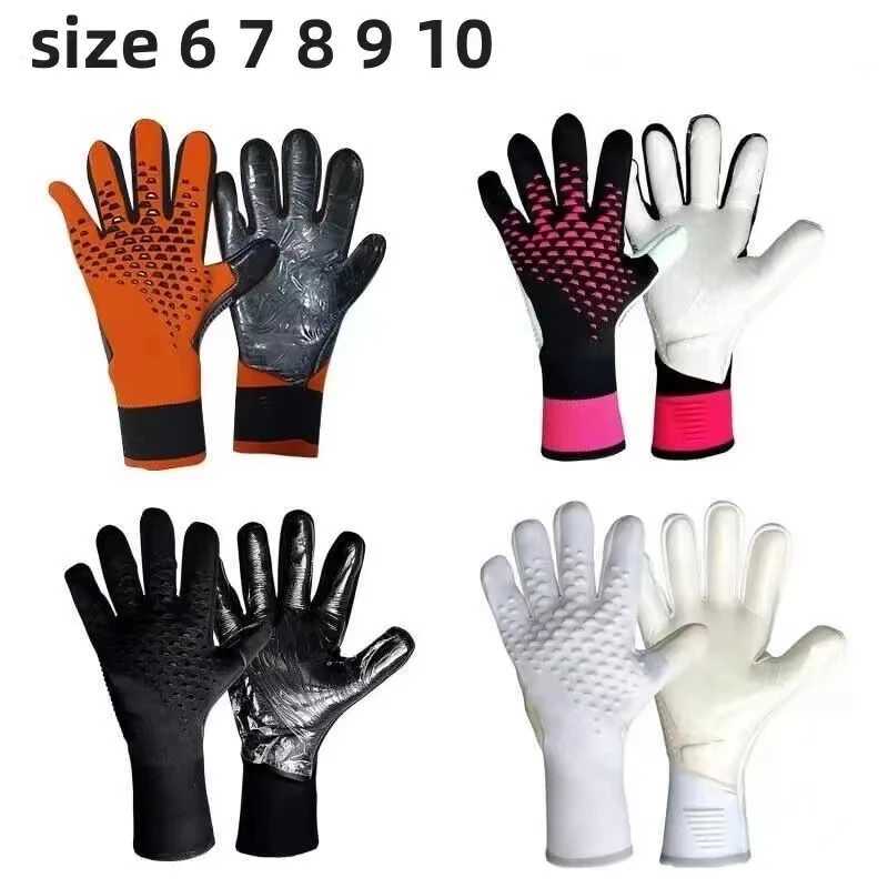 Football gloves for children adult football goalkeepers thick latex strong grip goalkeepers training matches durable gloves for children goalkeepersXJ