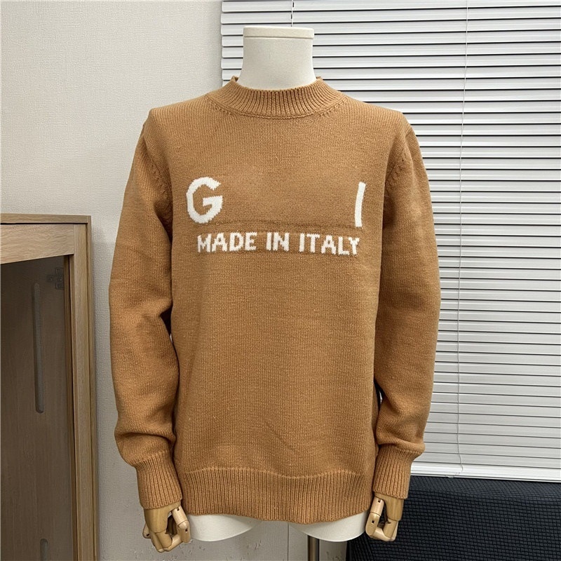 Women's designer Wool sweater High Quality Embroidered Luxury hoodie winter jacket men Long Sleeve parke Jacquard windbreaker Round Neck fur coat clothes